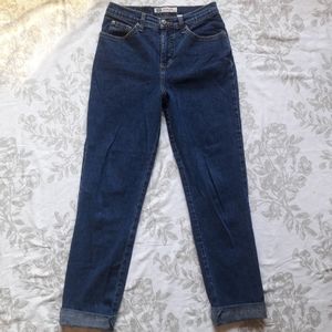 Faded glory stretch high waist straight leg jeans